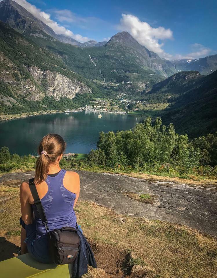 Solhaug Fjordcamping Geiranger Exterior foto